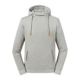 Unisex High Collar Hooded Sweat