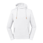 Unisex High Collar Hooded Sweat