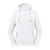 Unisex High Collar Hooded Sweat