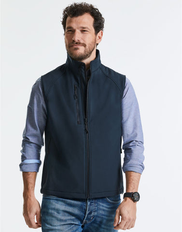 Men's Russel Softshell Gilet